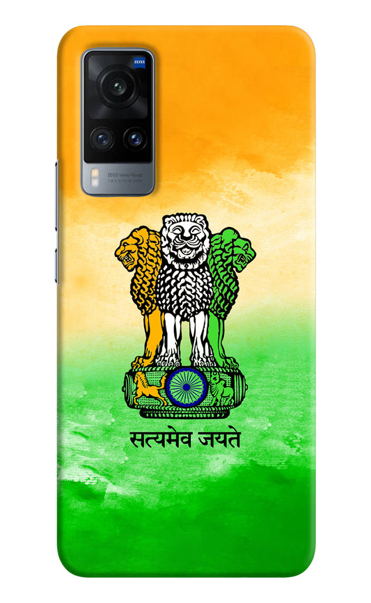 Satyamev Jayate Flag Vivo X60 Hard Case Back Cover by Casekaro