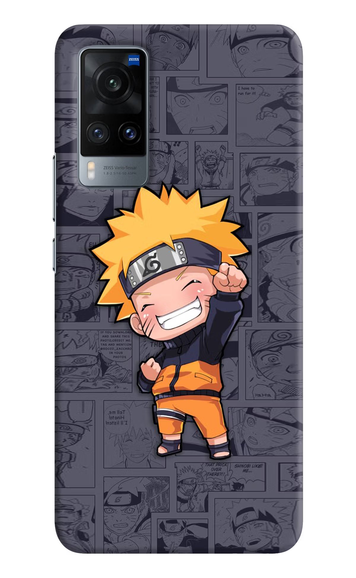 Chota Naruto Vivo X60 Hard Case Back Cover by Casekaro