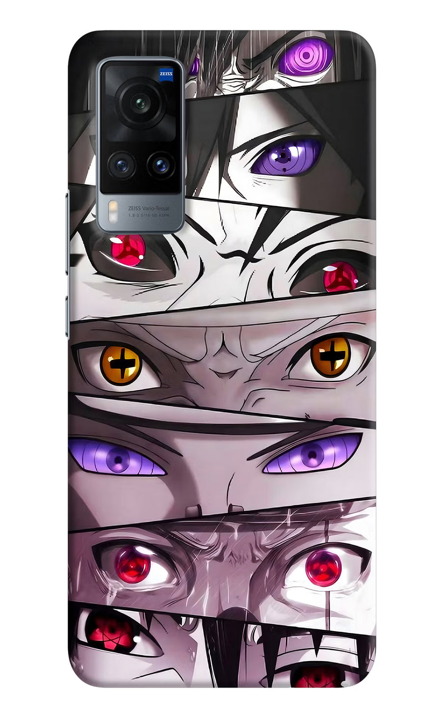 Naruto Anime Vivo X60 Back Cover, Hard case