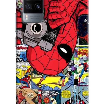 Spider Man Vivo X60 Hard Case Back Cover by Casekaro