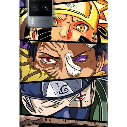 Naruto Character Vivo X60 Hard Case Back Cover by Casekaro