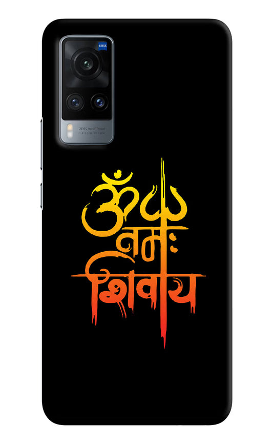 Om Namah Shivay Vivo X60 Hard Case Back Cover by Casekaro