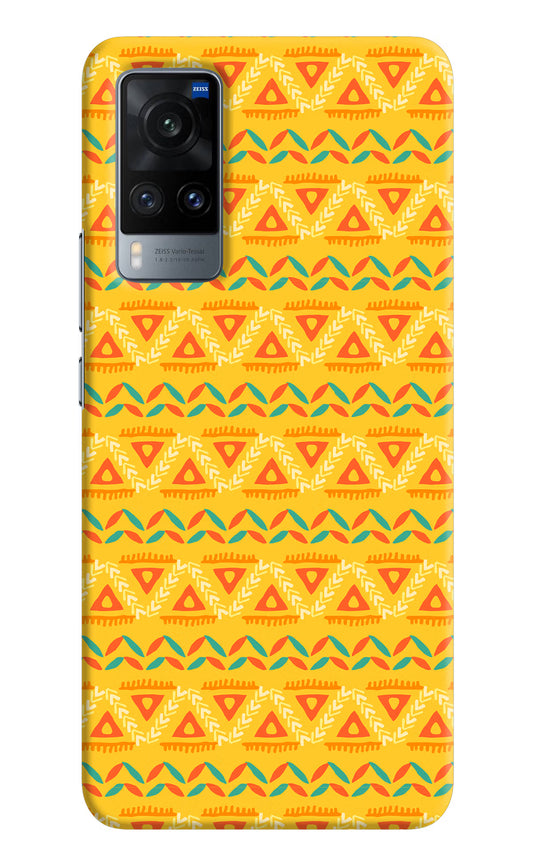Tribal Pattern Vivo X60 Hard Case Back Cover by Casekaro