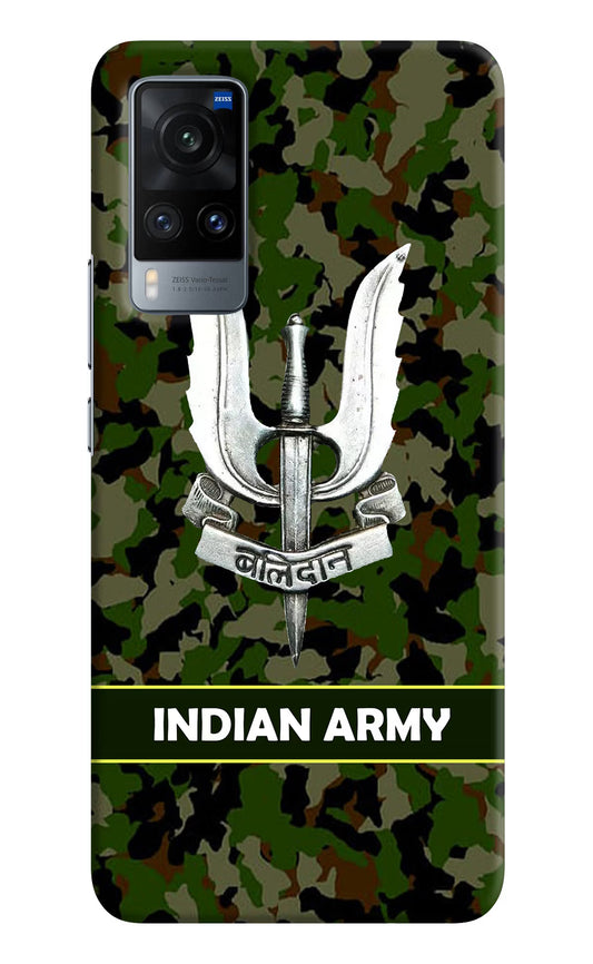 Balidan Indian Logo Vivo X60 Hard Case Back Cover by Casekaro