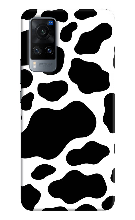 Cow Spots Vivo X60 Hard Case Back Cover by Casekaro