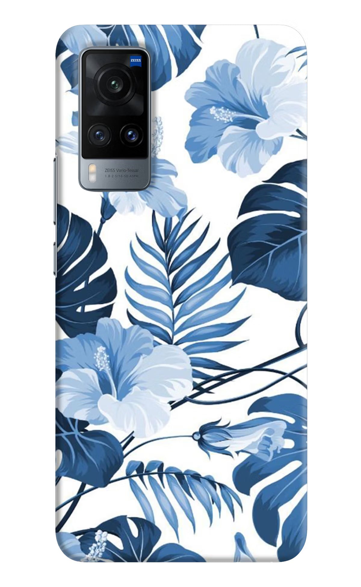 Fabric Art Vivo X60 Hard Case Back Cover by Casekaro