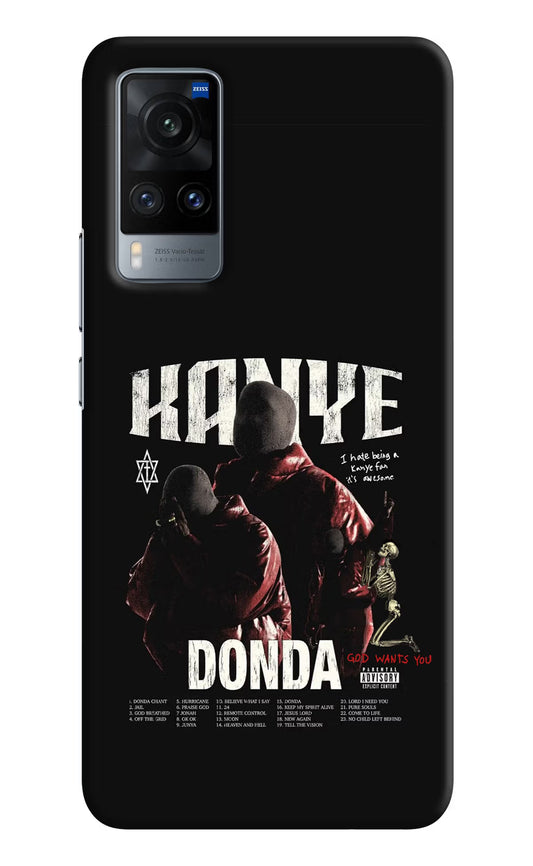 Donda Kanye West Vivo X60 Hard Case Back Cover by Casekaro
