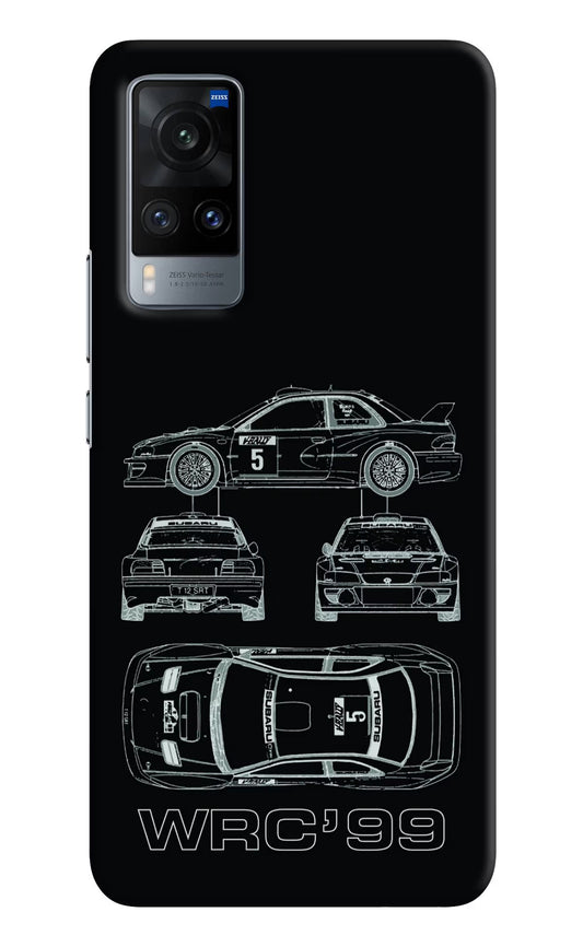 WRC'99 Vivo X60 Hard Case Back Cover by Casekaro