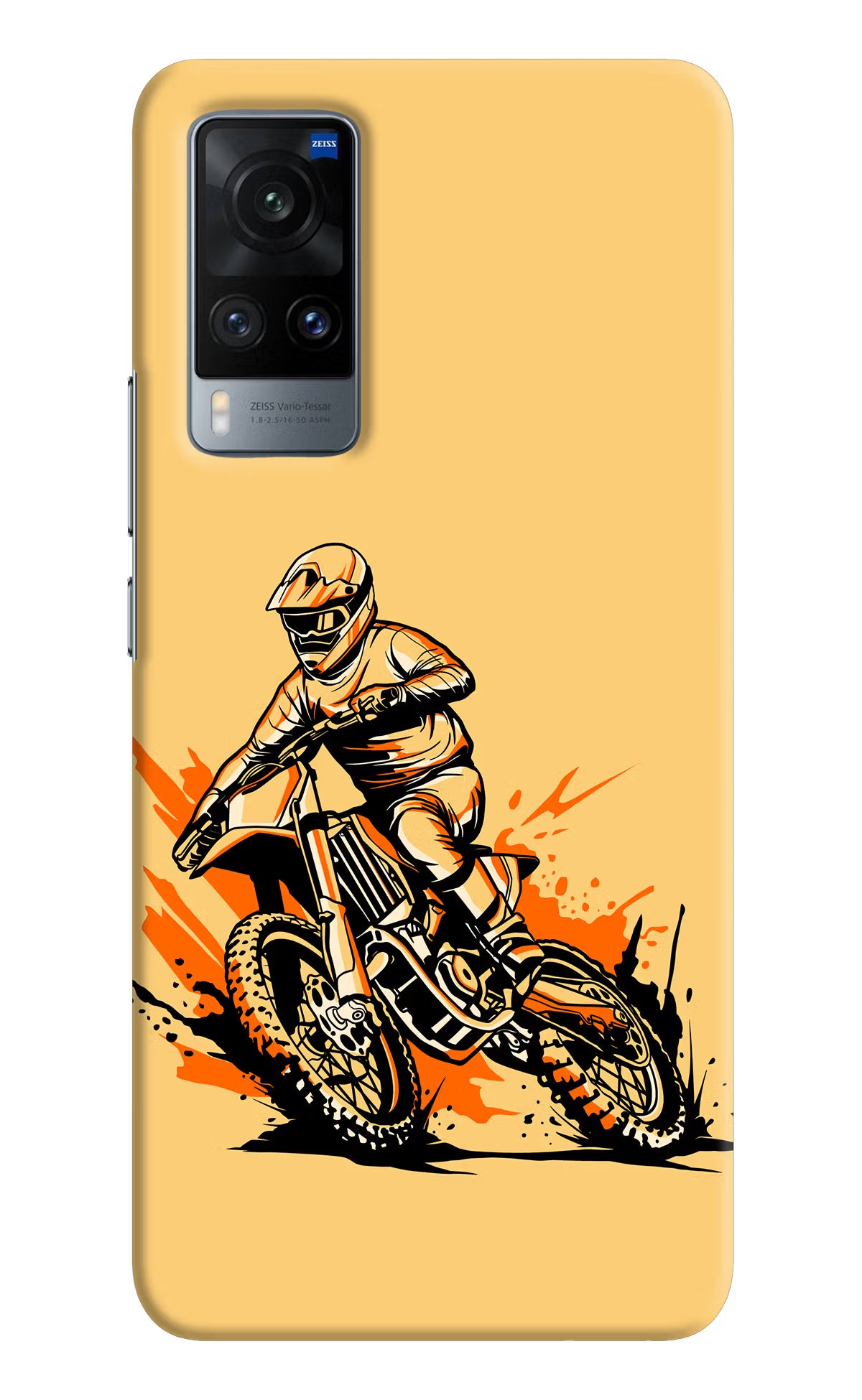 Off-Road Fury Vivo X60 Hard Case Back Cover by Casekaro