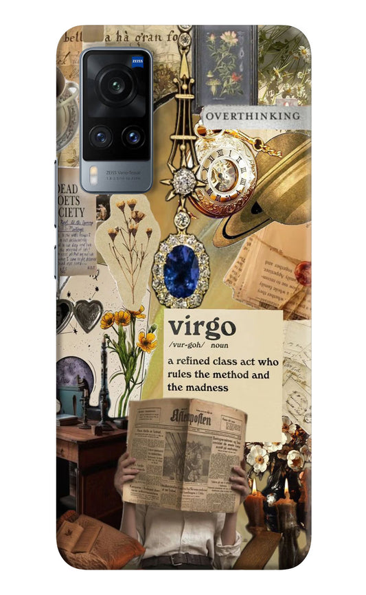 Virgo Zodiac Vivo X60 Hard Case Back Cover by Casekaro