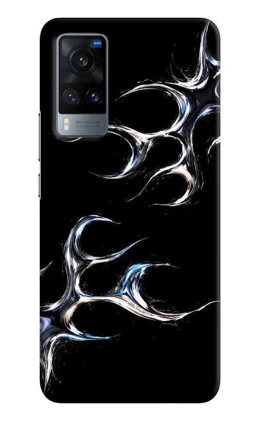 Chrome Tribal Vivo X60 Hard Case Back Cover by Casekaro
