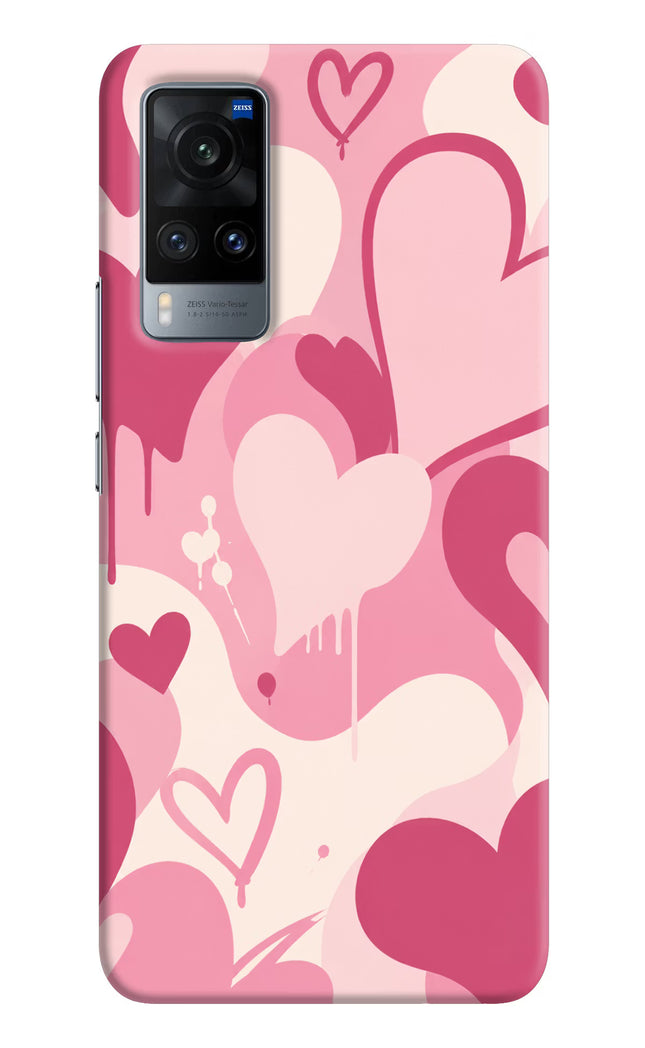 Hearty case Vivo X60 Hard Case Back Cover by Casekaro