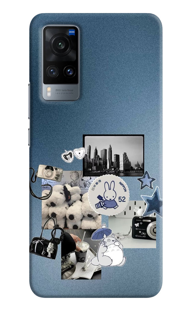 Miffy Vivo X60 Hard Case Back Cover by Casekaro