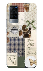 Cookie Vivo X60 Hard Case Back Cover by Casekaro