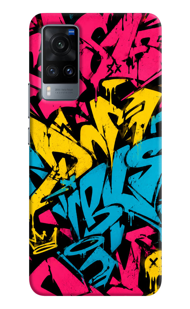 Graffiti Vibe Vivo X60 Hard Case Back Cover by Casekaro