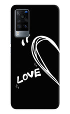Love Line Vivo X60 Hard Case Back Cover by Casekaro