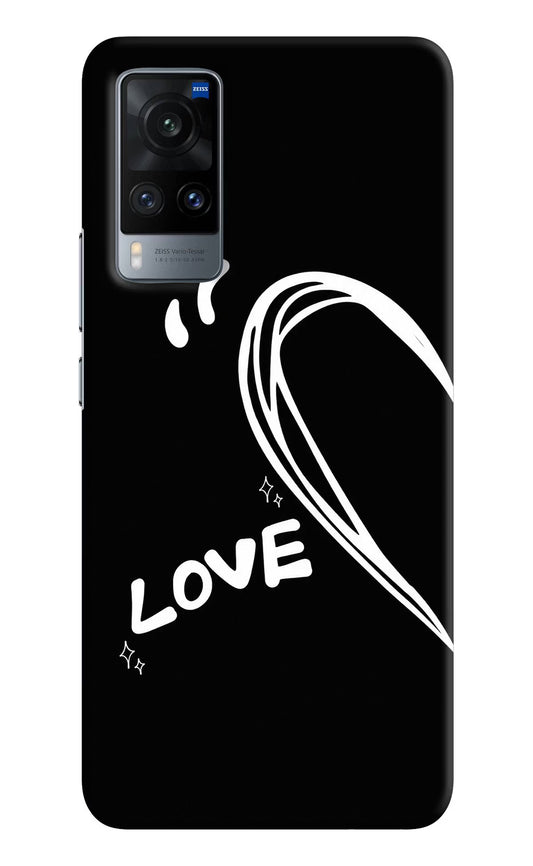 Love Line Vivo X60 Hard Case Back Cover by Casekaro