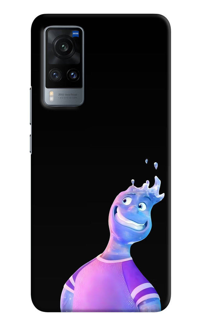Wade Wave Vivo X60 Hard Case Back Cover by Casekaro