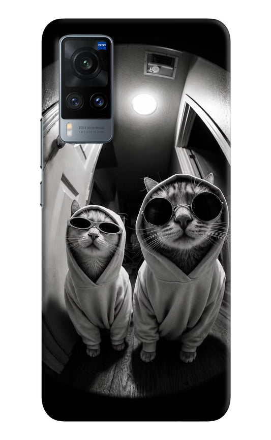 Hood Cats Vivo X60 Hard Case Back Cover by Casekaro