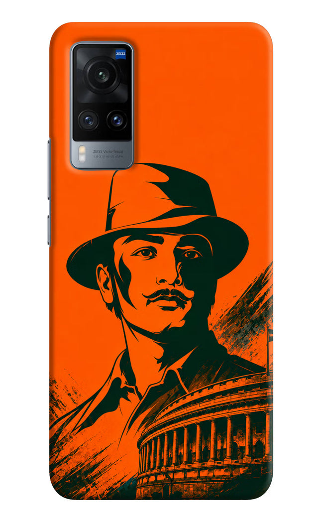 Bhagat Singh Legacy Vivo X60 Hard Case Back Cover by Casekaro
