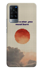 Pixel Sun Vivo X60 Hard Case Back Cover by Casekaro