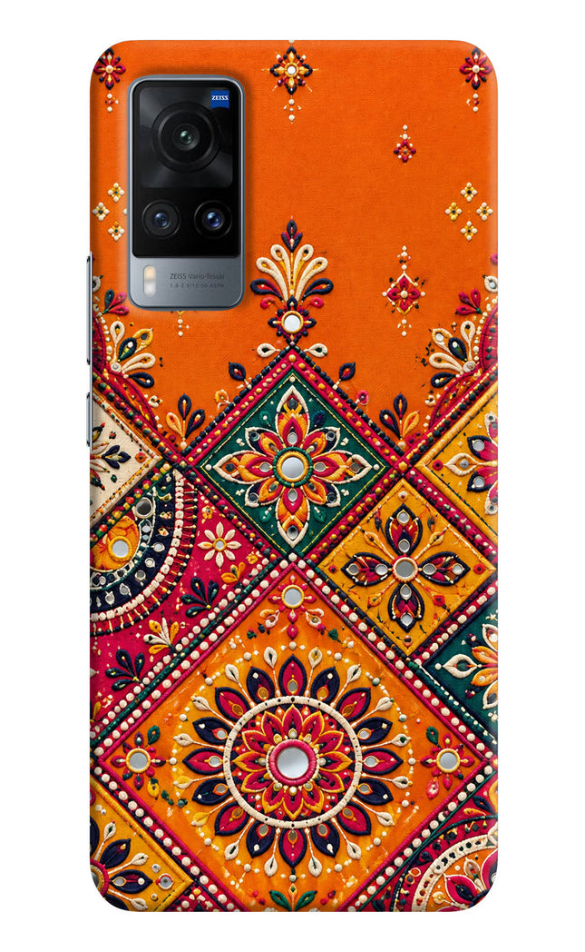 Kutch Glow Vivo X60 Hard Case Back Cover by Casekaro