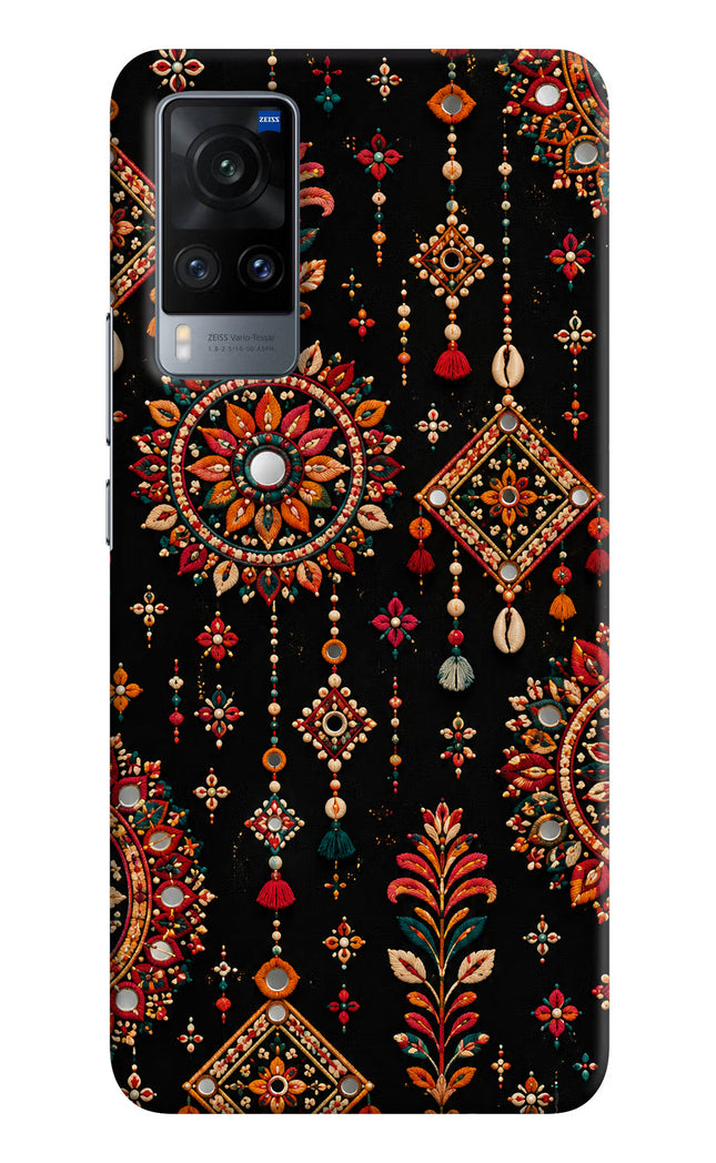 Boho Noir Vivo X60 Hard Case Back Cover by Casekaro