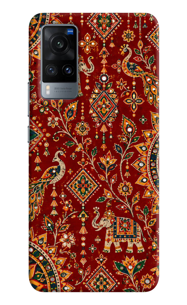 Laal Riwaaz Vivo X60 Hard Case Back Cover by Casekaro