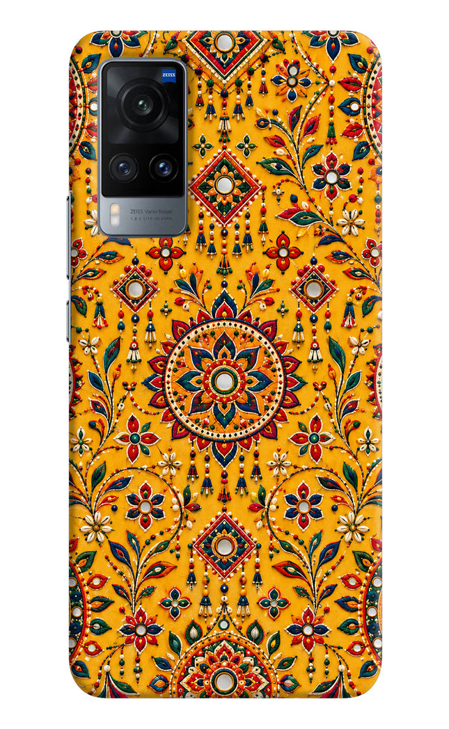 Sunlit Aura Vivo X60 Hard Case Back Cover by Casekaro