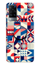 Colorful Pattern Vivo X60 Pop Case by Casekaro