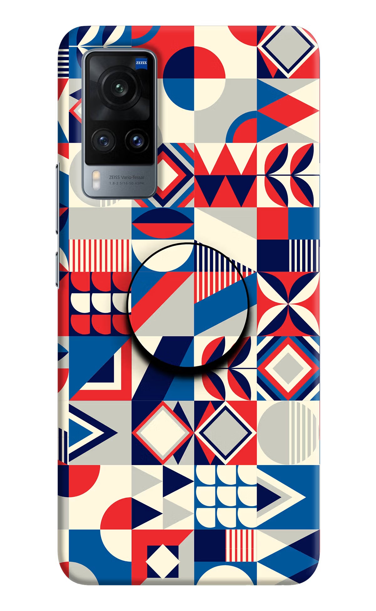 Colorful Pattern Vivo X60 Pop Case by Casekaro