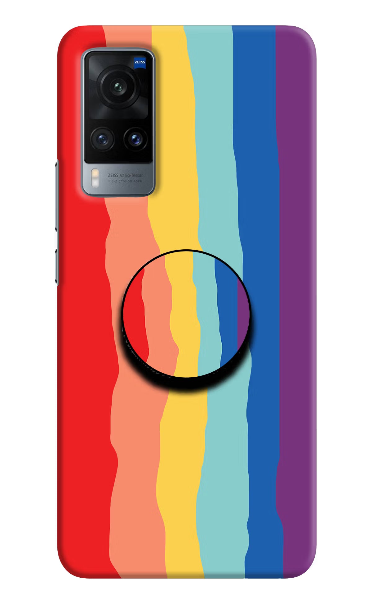 Rainbow Vivo X60 Pop Case by Casekaro