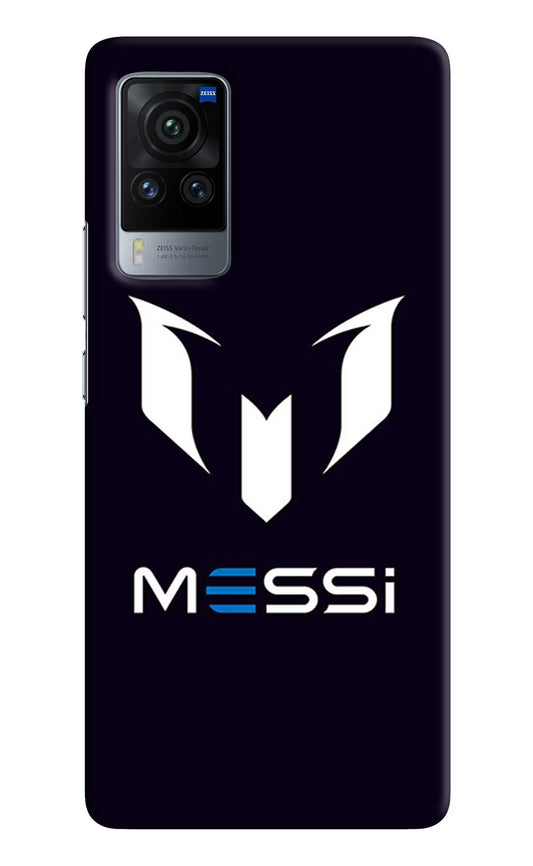 Messi Logo Vivo X60 Pro Hard Case Back Cover by Casekaro
