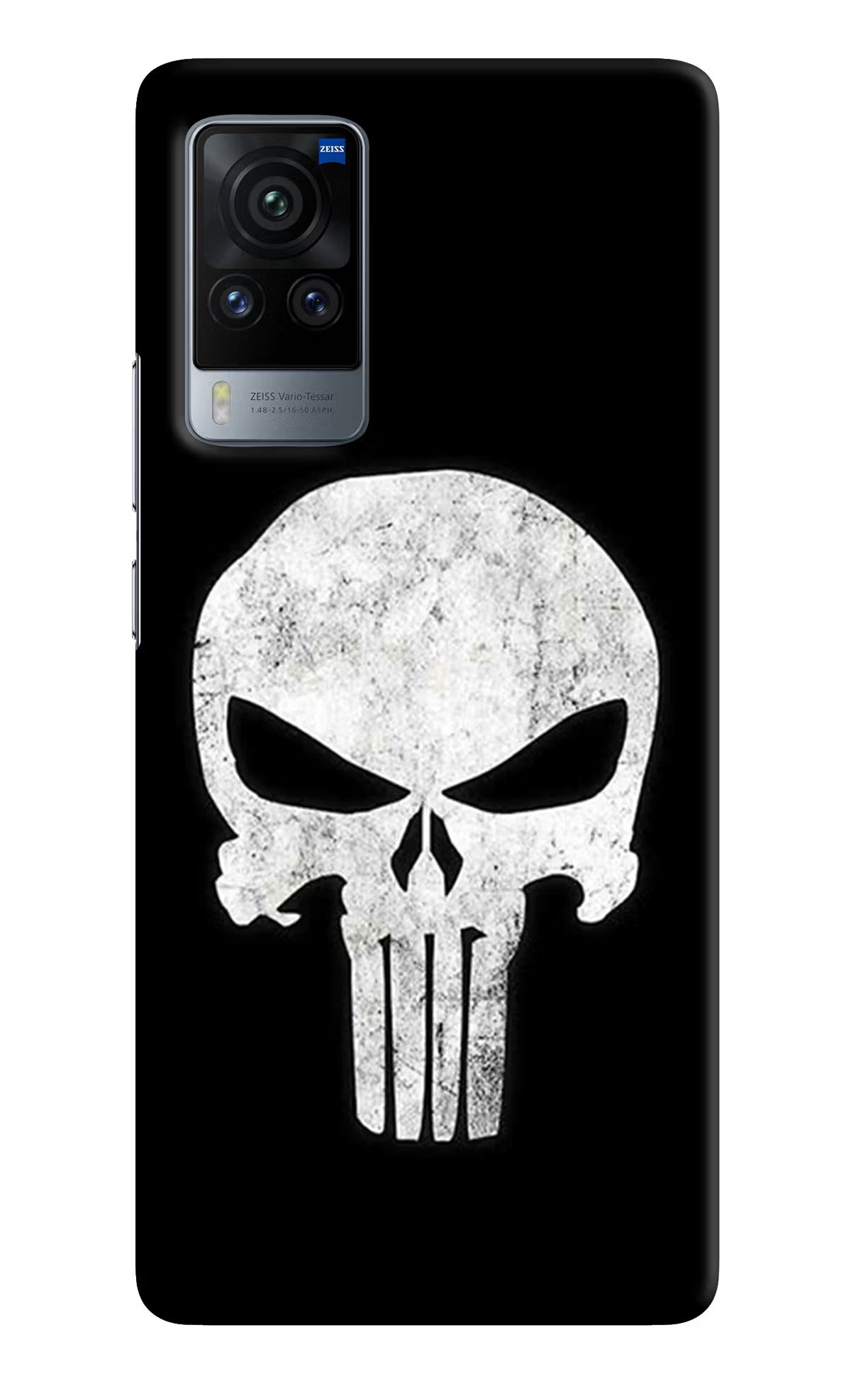 Punisher Skull Vivo X60 Pro Hard Case Back Cover by Casekaro