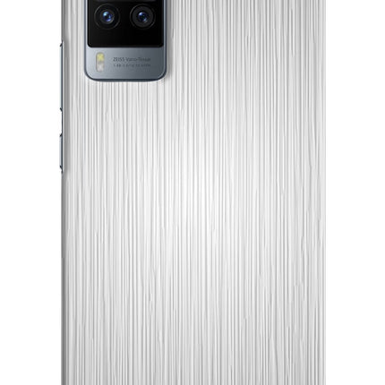 Wooden Grey Texture Vivo X60 Pro Hard Case Back Cover by Casekaro
