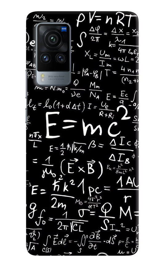 Physics Formula Vivo X60 Pro Hard Case Back Cover by Casekaro