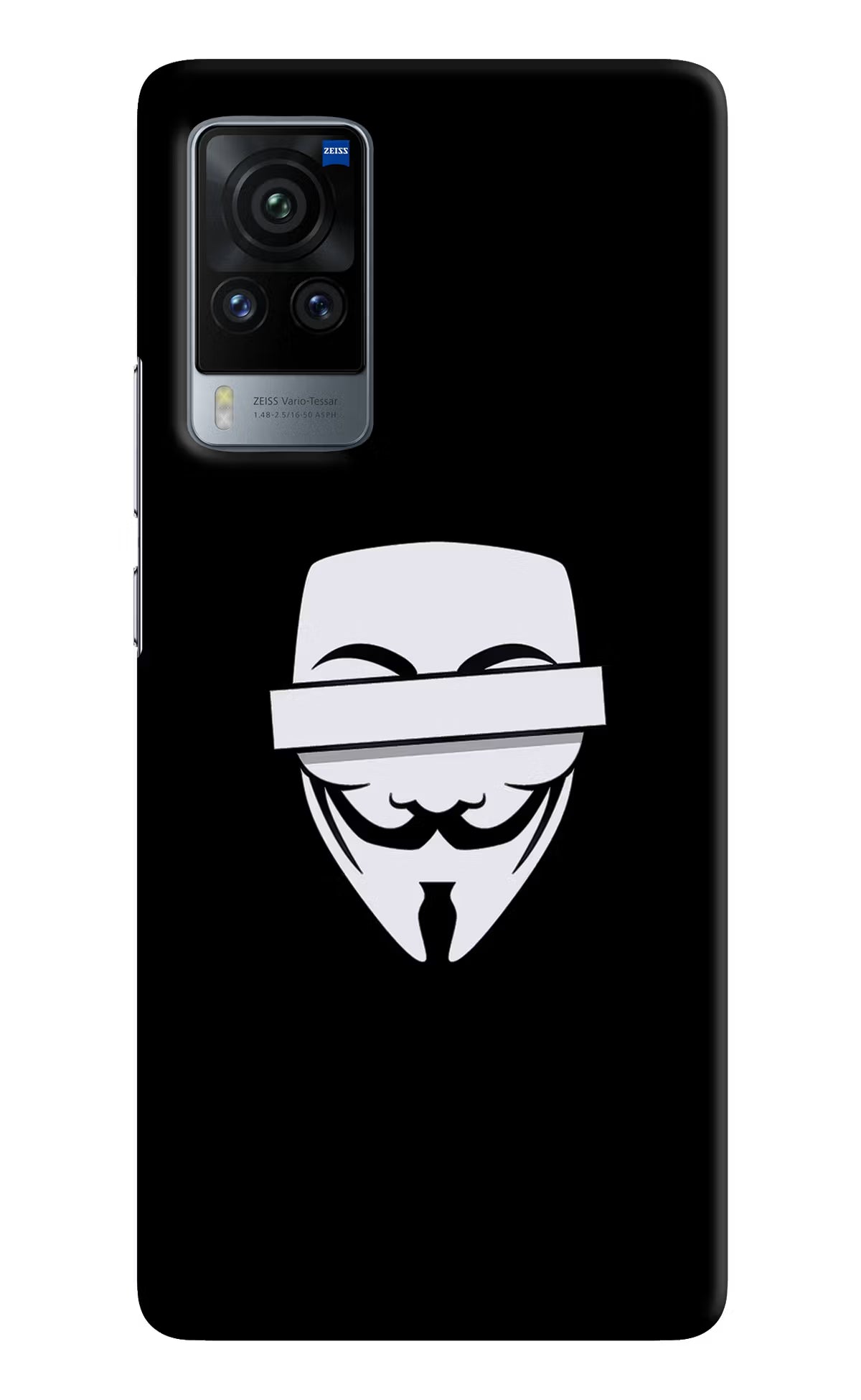 Anonymous Face Vivo X60 Pro Hard Case Back Cover by Casekaro