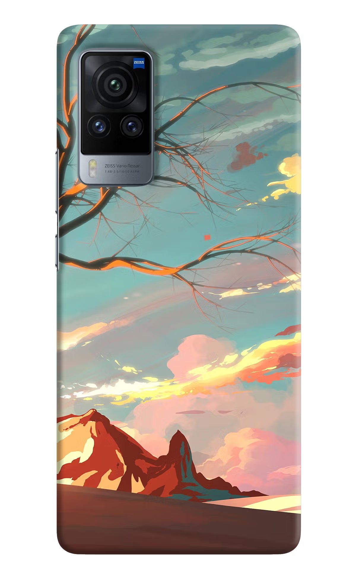 Scenery Vivo X60 Pro Hard Case Back Cover by Casekaro