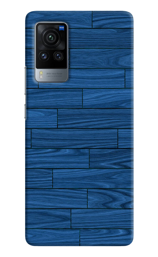 Wooden Texture Vivo X60 Pro Hard Case Back Cover by Casekaro