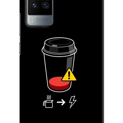 Coffee Vivo X60 Pro Hard Case Back Cover by Casekaro