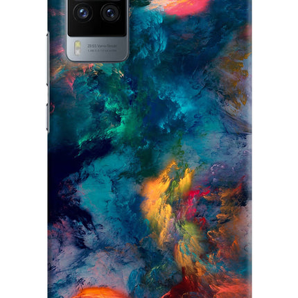 Artwork Paint Vivo X60 Pro Hard Case Back Cover by Casekaro