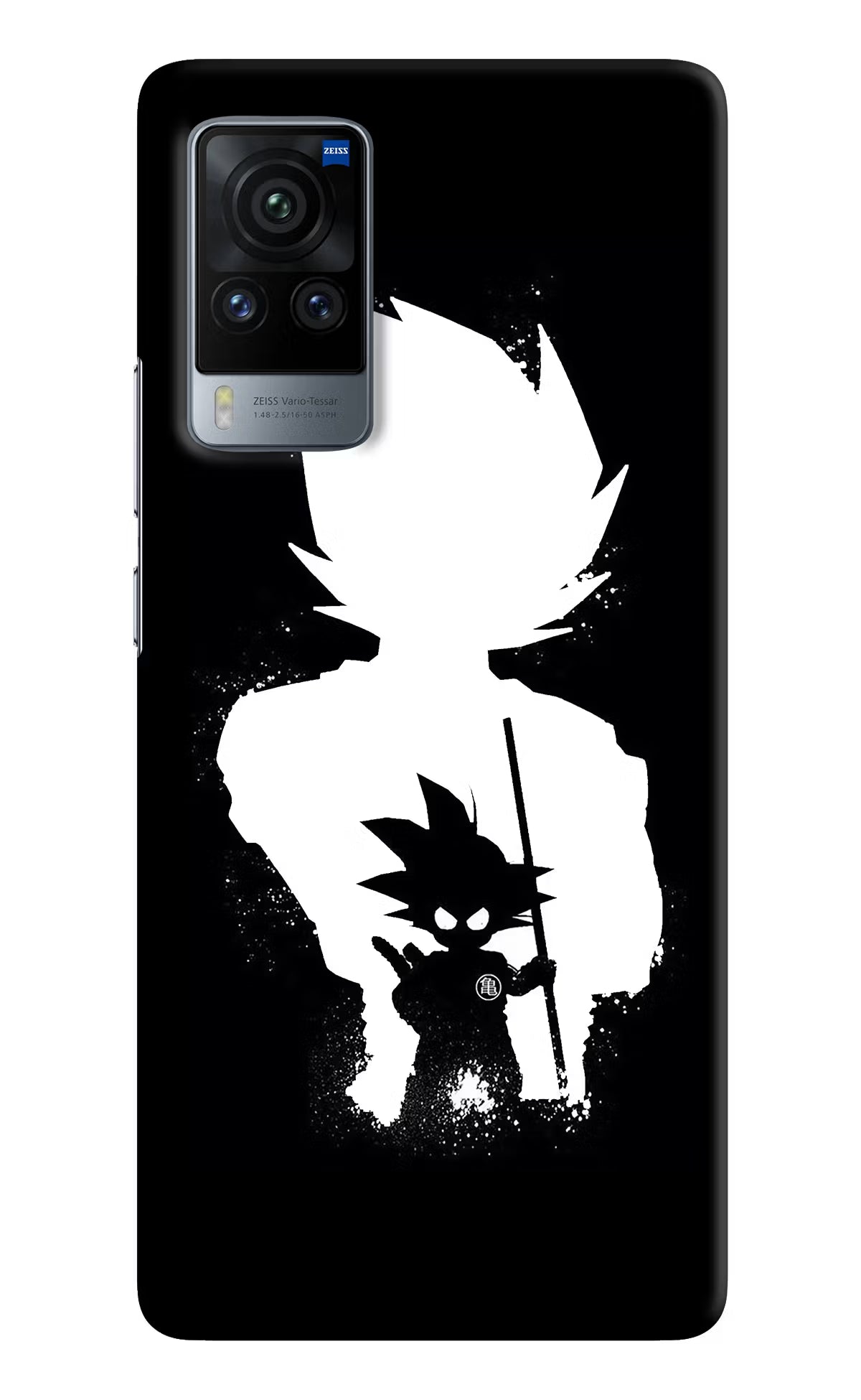 Goku Shadow Vivo X60 Pro Hard Case Back Cover by Casekaro