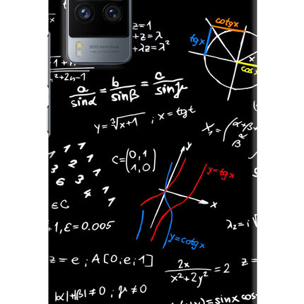 Mathematics Formula Vivo X60 Pro Hard Case Back Cover by Casekaro