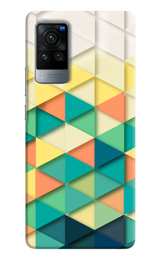 Abstract Vivo X60 Pro Hard Case Back Cover by Casekaro
