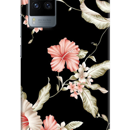 Flowers Vivo X60 Pro Hard Case Back Cover by Casekaro