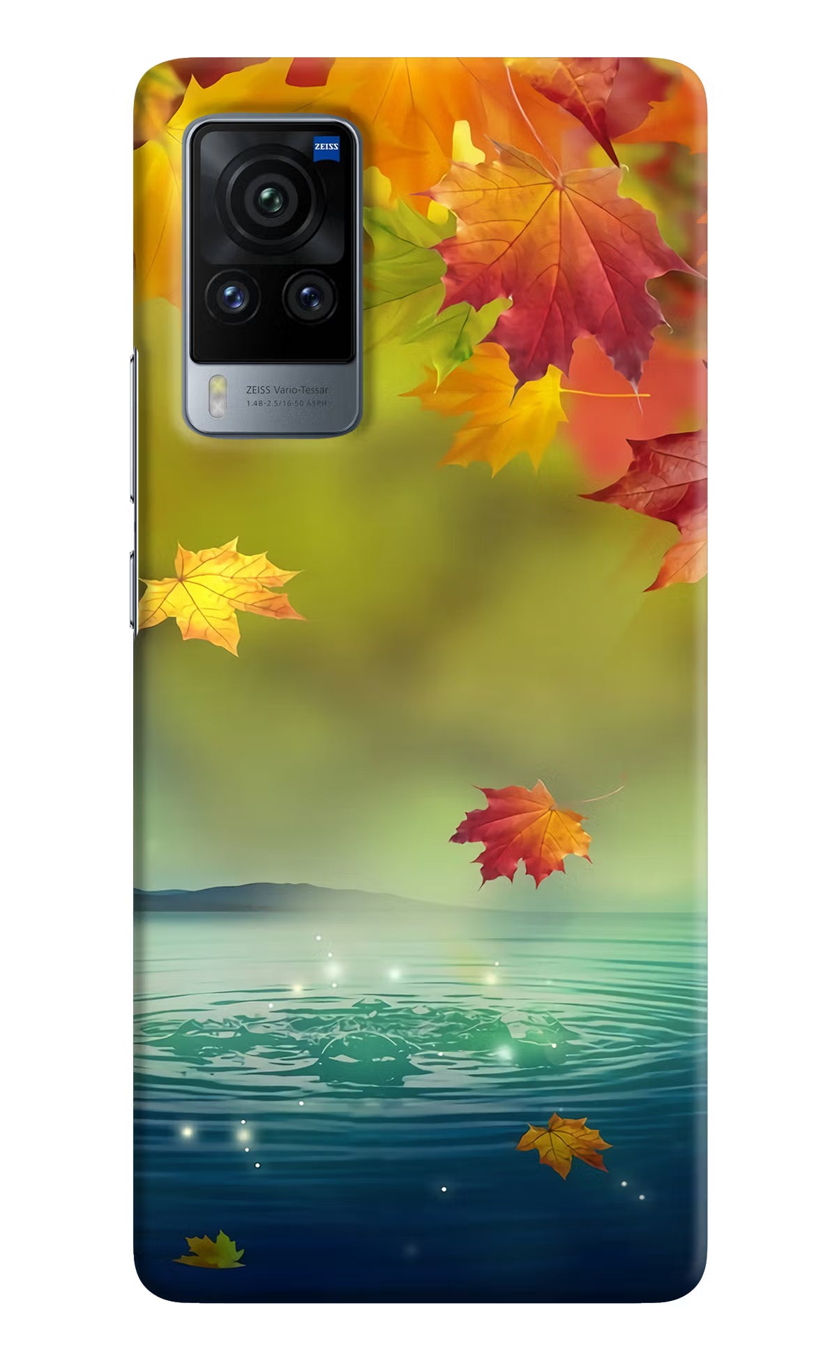 Flowers Vivo X60 Pro Hard Case Back Cover by Casekaro