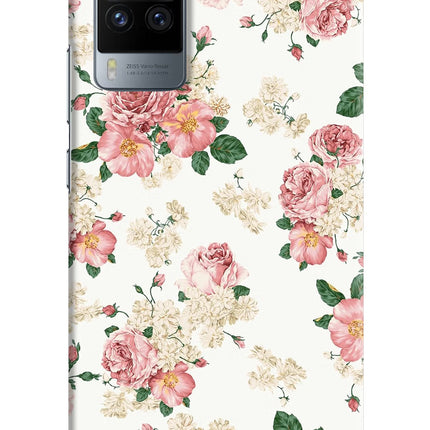 Flowers Vivo X60 Pro Hard Case Back Cover by Casekaro