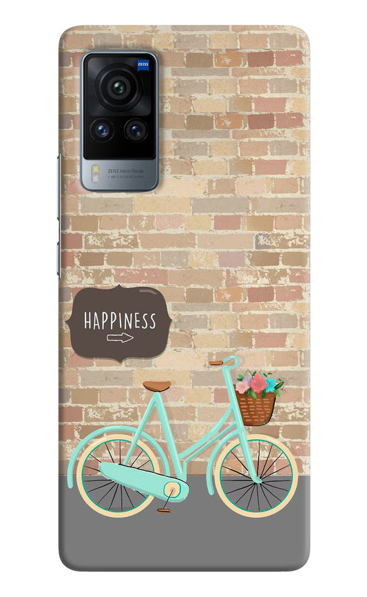 Happiness Artwork Vivo X60 Pro Hard Case Back Cover by Casekaro