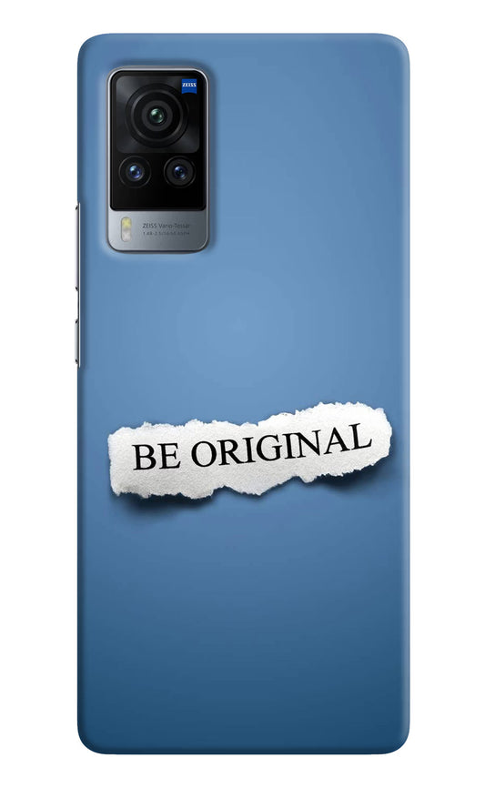 Be Original Vivo X60 Pro Hard Case Back Cover by Casekaro