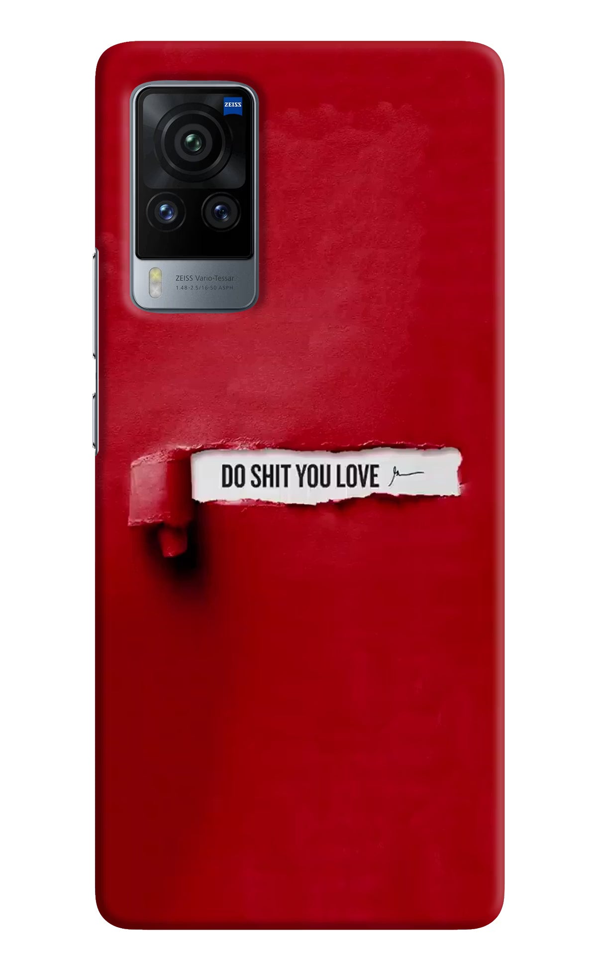 Do Shit You Love Vivo X60 Pro Hard Case Back Cover by Casekaro